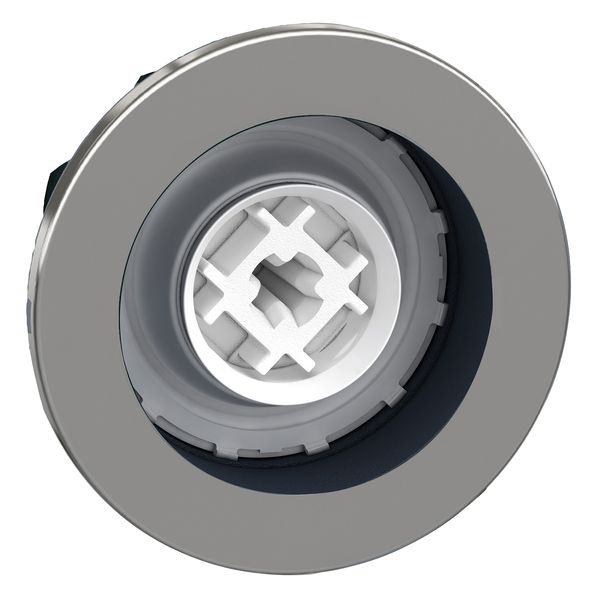 Head for non illuminated push button, Harmony XB4, flush mounted without cap image 1