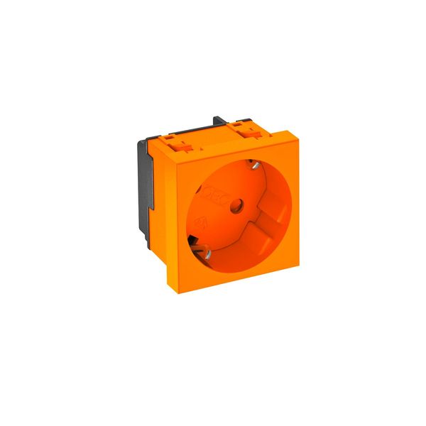 STD-D3S ROR1 Socket 33°, single protective contact 250V, 10/16A image 1