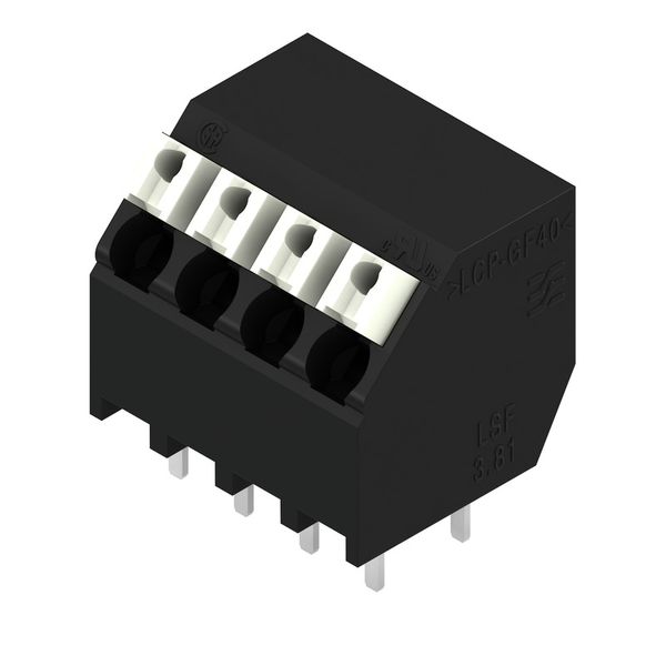 PCB terminal, 3.50 mm, Number of poles: 4, Conductor outlet direction: image 2