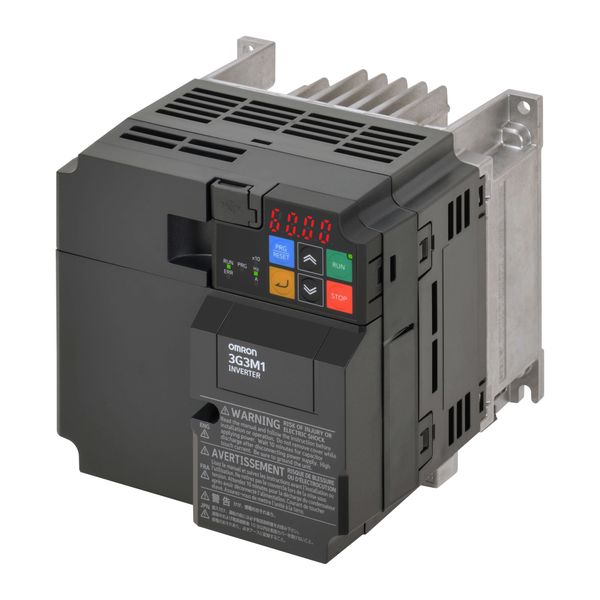 M1 AC Drive, 3.0/4.0 kW (HD/ND), 7.2/8.8 A (HD/ND), 400 VAC, 3~ input, image 1