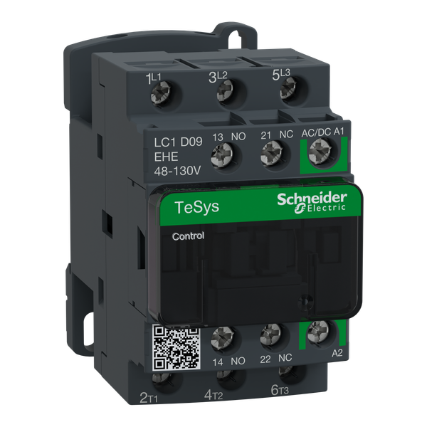 TeSys Deca contactor 3P 9A AC-3/AC-3e up to 440V coil 48-130 V AC/DC image 6