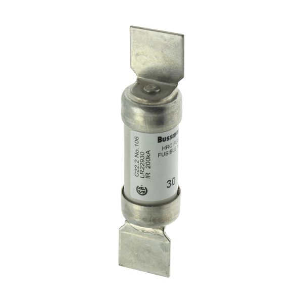 Fuse-link, LV, 30A, AC 600 V, DC 250 V, HRCI-CB, 14 x 61 mm, CSA image 15