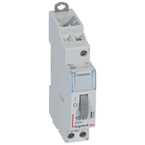 Single pole latching relay - standard - 16 A - 12 V - 1 N/O image 1