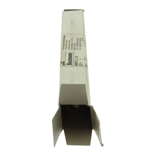 VT fuse-link, medium voltage, 3.15 A, AC 7.2 kV, BS88, 25.4 x 195 mm, back-up, BS, IEC image 1