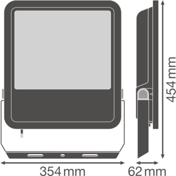 FLOODLIGHT 200 W 6500 K SYM 100 BK image 19