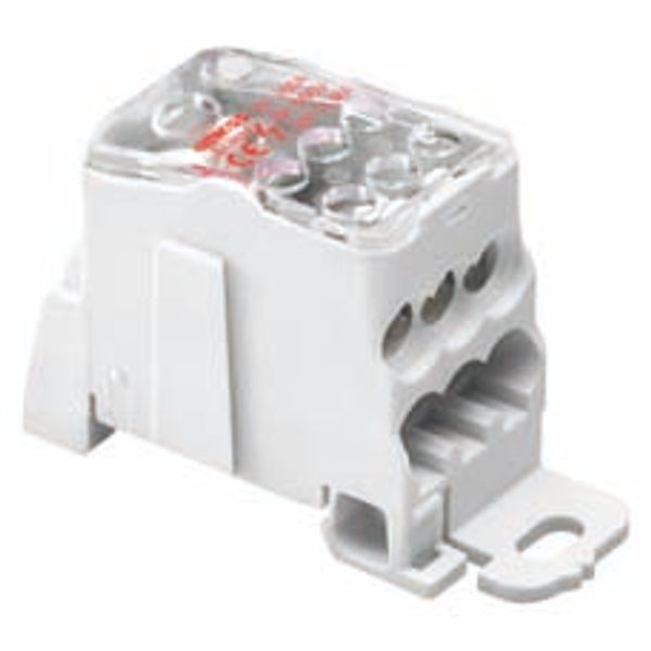 SINGLE-POLE MODULAR DIVIDER TERMINAL BLOCK - 160A 2 MODULES IP20 image 2