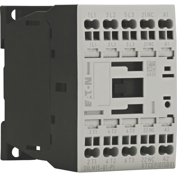 Contactor, 3 pole, 380 V 400 V 7.5 kW, 1 NC, 24 V 50/60 Hz, AC operation, Push in terminals image 9