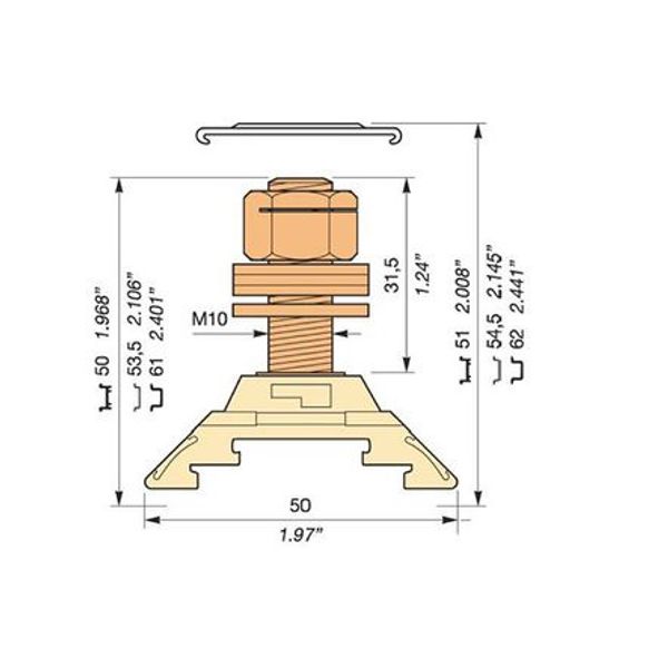 300H TM10-331.5M2 TERMINAL BLOCK image 1