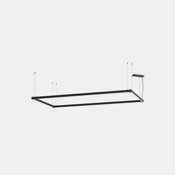 Lineal lighting system APEX_RECTANGULAR_AW28_29_31_32 72W LED neutral-white 4000K CRI 95 DALI Black IP40 6252lm image 1