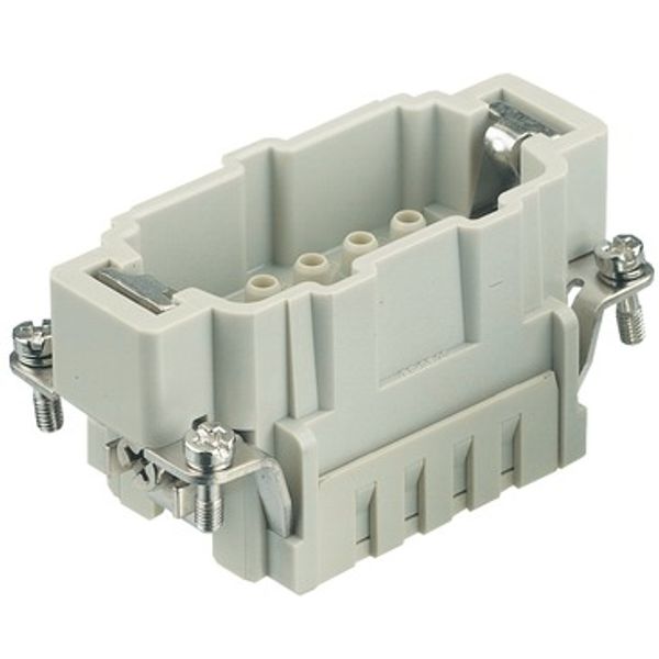 Han 10E insert male crimp image 1