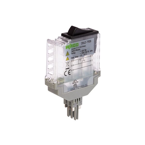 Switching module with momentary switch Switching voltage: 250 VAC tran image 4