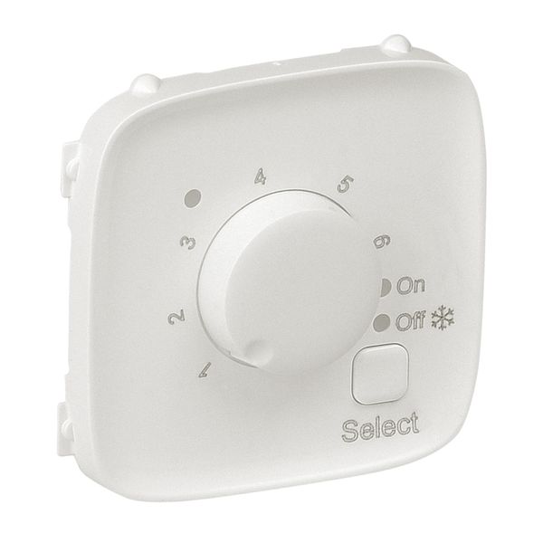 Cover plate Valena Allure - floor heating thermostat - pearl image 1