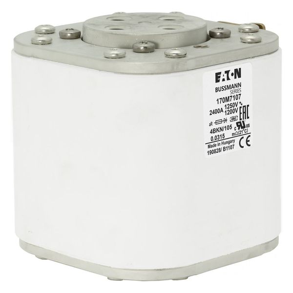 Fuse-link, high speed, 1000 A, AC 1600 V, size 4, 120 x 100 x 132 mm, aR, IEC, single indicator image 15