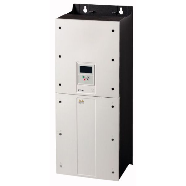 Variable frequency drive, 500 V AC, 3-phase, 150 A, 110 kW, IP55/NEMA 12, OLED display, DC link choke image 1