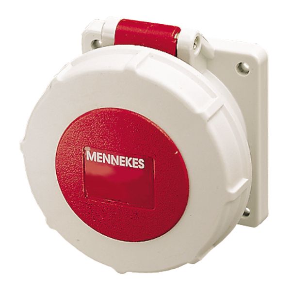 Mennekes Panel mounted recept., 32A4p6h400V, IP67 234A image 2