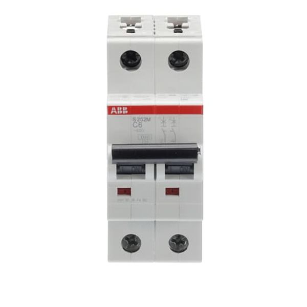 S202M-C6 Miniature Circuit Breaker - 2P - C - 6 A image 6