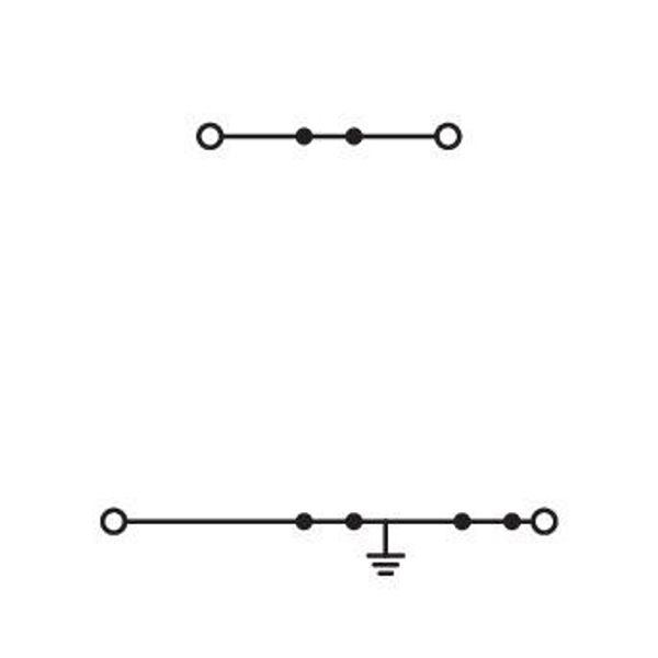 Double-deck terminal block Ground conductor/through terminal block 2.5 image 4