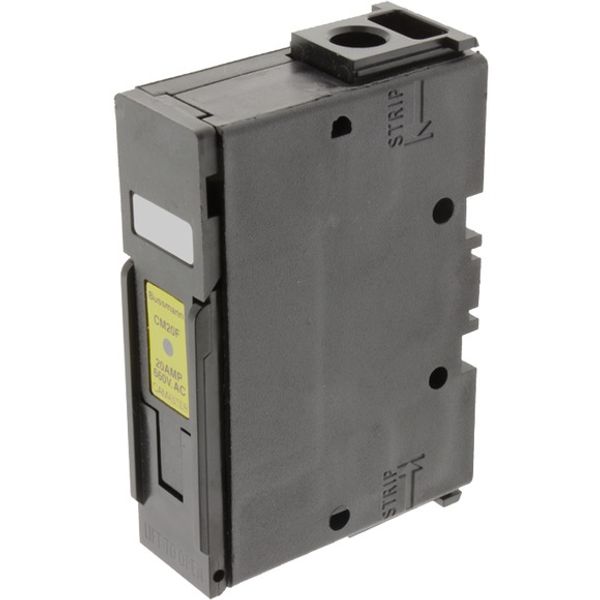 Fuse-holder, LV, 20 A, AC 690 V, BS88/A1, 1P, BS, black image 3