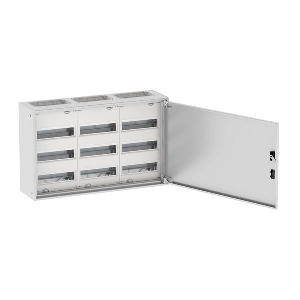 Wall-mounted enclosure EWK complete, IP31, 108 SU, protection class II, HxWxD=500x800x230mm image 25