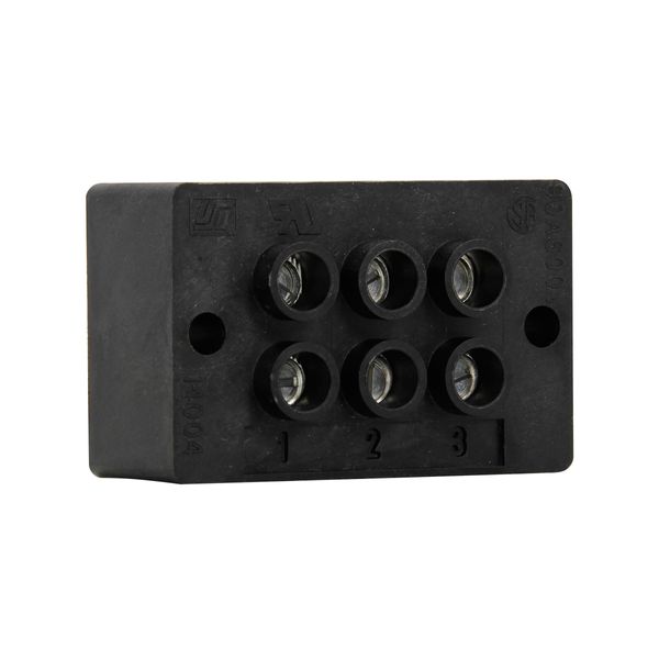 Terminal block, low voltage, 90 A, AC 600 V, DC 600 V, 3P, UL, CSA image 6