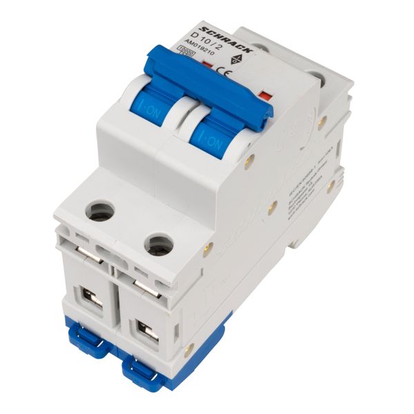 Miniature Circuit Breaker (MCB) AMPARO 10kA, D 10A, 2-pole image 4