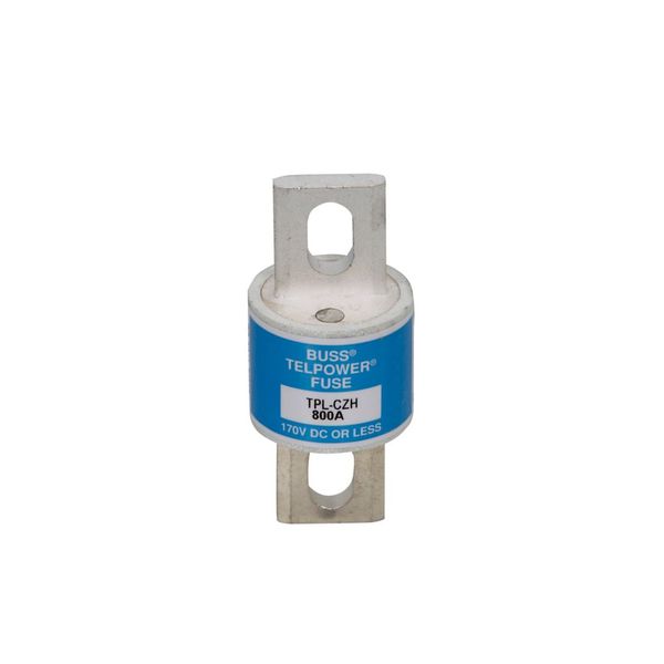 Eaton Bussmann series TPL telecommunication fuse, 170 Vdc, 500A, 100 kAIC, Non Indicating, Current-limiting, Bolted blade end X bolted blade end, Silver-plated terminal image 14