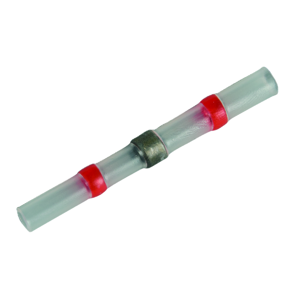 Solder crimp connector 0.5-1.0 mm2 transparent red image 1