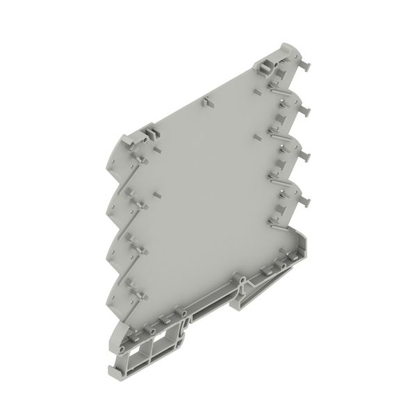 Basic element, IP20 in installed state, Plastic, Agate grey, Width: 6. image 1