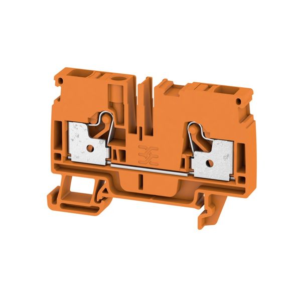 Feed-through terminal block, PUSH IN, 6 mm², 800 V, 41 A, Number of co image 1