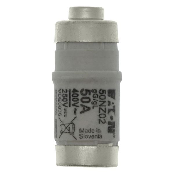 Fuse-link, LV, 50 A, AC 400 V, D02, aR, IEC, ultra rapid image 6