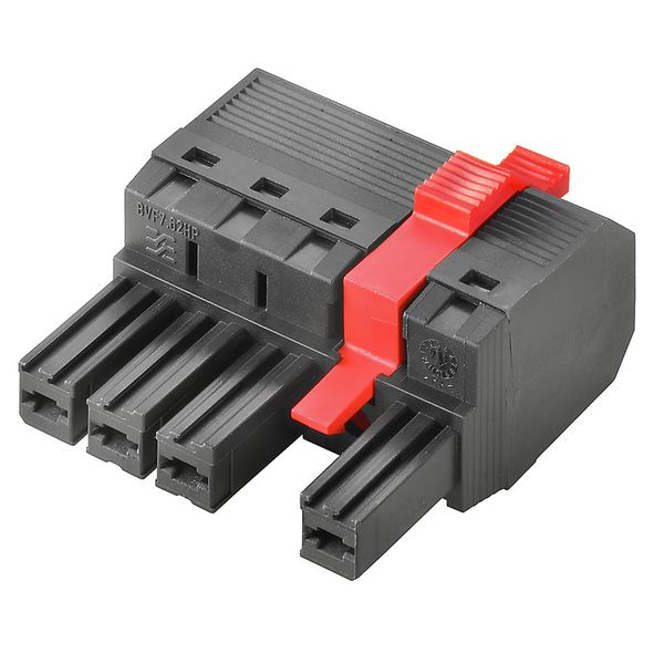 PCB plug-in connector (wire connection), 7.62 mm, Number of poles: 4,  image 1