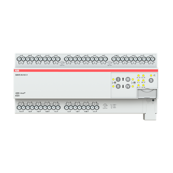 SAH/S24.10.7.1 Switch/Shutter Actuator, 24-fold, 10 A, MDRC image 5