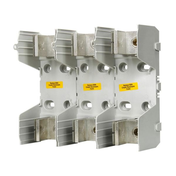 Eaton Bussmann Series RM modular fuse block, 250V, 225-400A, Knife Blade End X Knife Blade End, Three-pole image 2