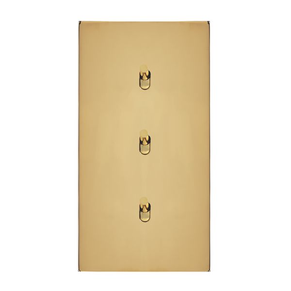 Art d'Arnould Epure universe two two-way switch or switch - gold mirror image 1