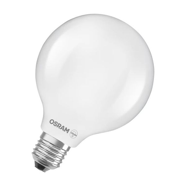 LED Classic Globe 95 60 Energy efficiency class A 3.8W 827 Frosted E27 image 1