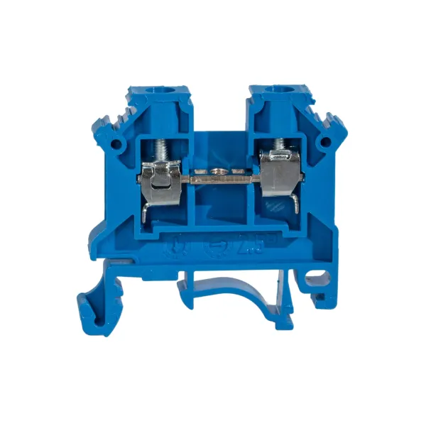 Rail-mounted screw terminal block ZSG1-2.5Nn blue image 1