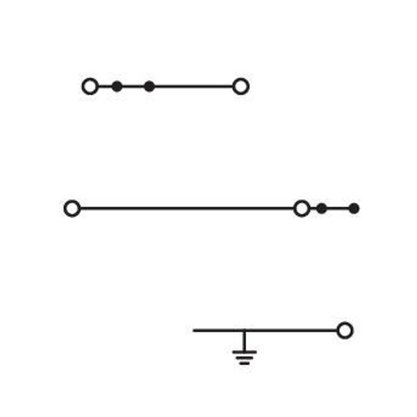 Multilevel installation tb with push-button 4 mm², gray image 2