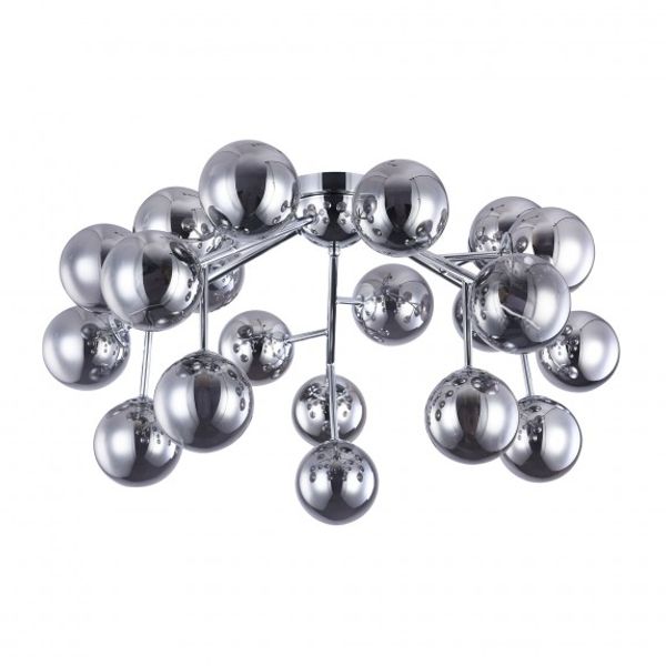 Modern Dallas Ceiling Lamp Chrome image 3