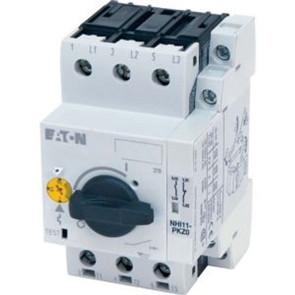 Motor-protective circuit-breaker, 3p+1N/O+1N/C, Ir=0.4-0.63A, screw connection image 5