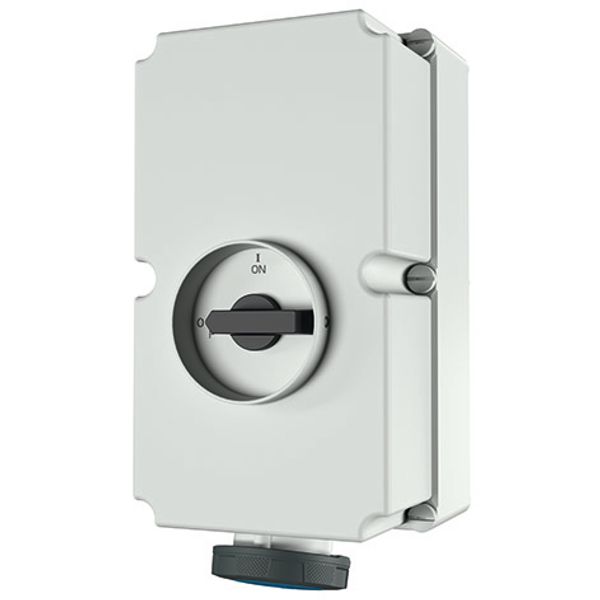 Mennekes Wall mounted recept., 125A5p9h230V, IP67 5888A image 1