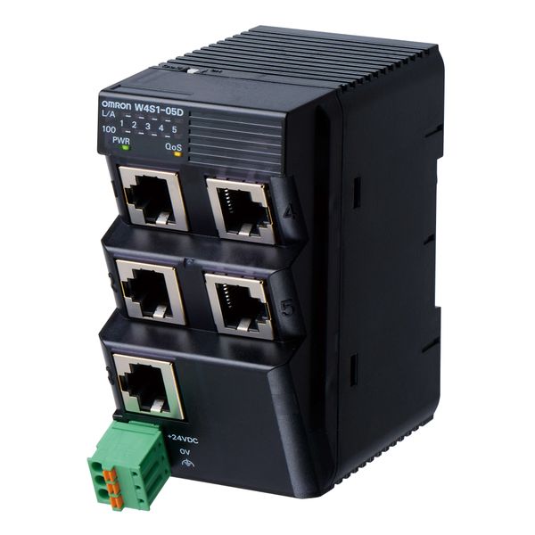 5-port enhanced Ethernet switch image 2