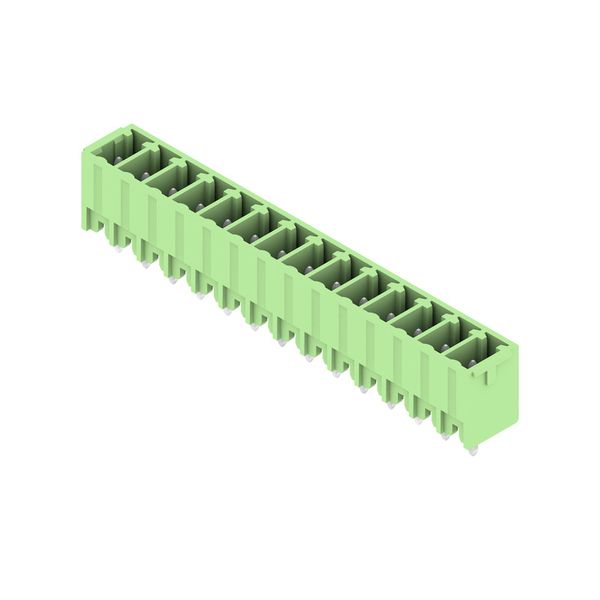 PCB plug-in connector (board connection), 3.81 mm, Number of poles: 14 image 2