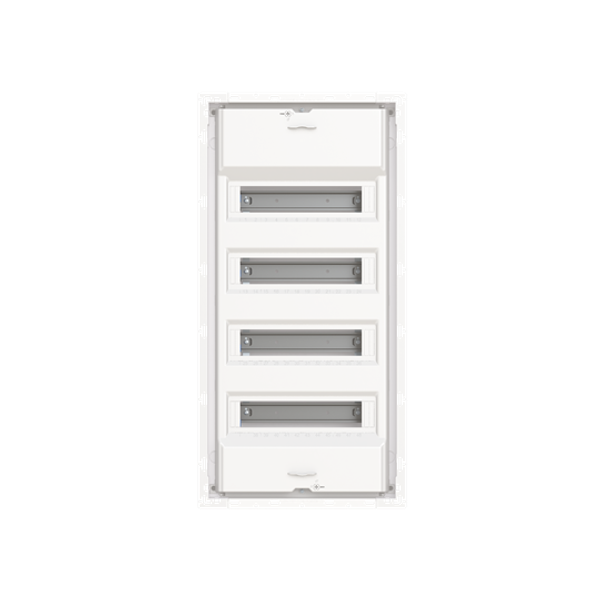 UK648EB Consumer unit , 722 mm x 362 mm x 97 mm, Flush mounting, 48 SU, IP30, Without Door image 3