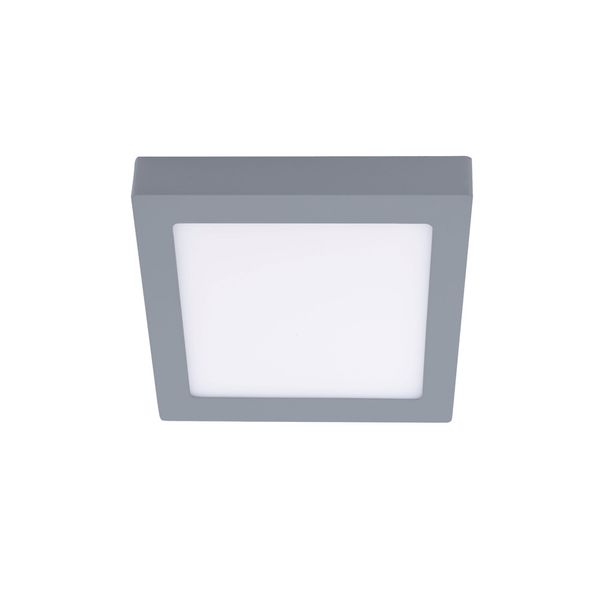 Novo Plus Surface Mounted LED Downlight SQ 12W Grey image 1