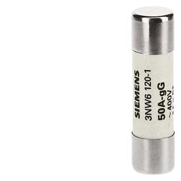 SENTRON, cylindrical fuse, 14 x 51 mm, 4 A, gG, Un AC: 690 V image 1