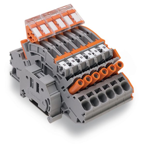 Compact terminal block for current transformer circuit multicoloured image 2