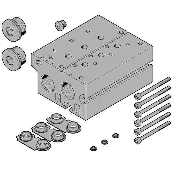 VABM-B10-30E-G34-7-P3 Connection block image 1