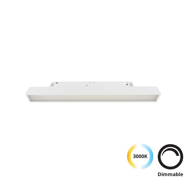 Magnetic Track White Linear Light Magnetic image 1