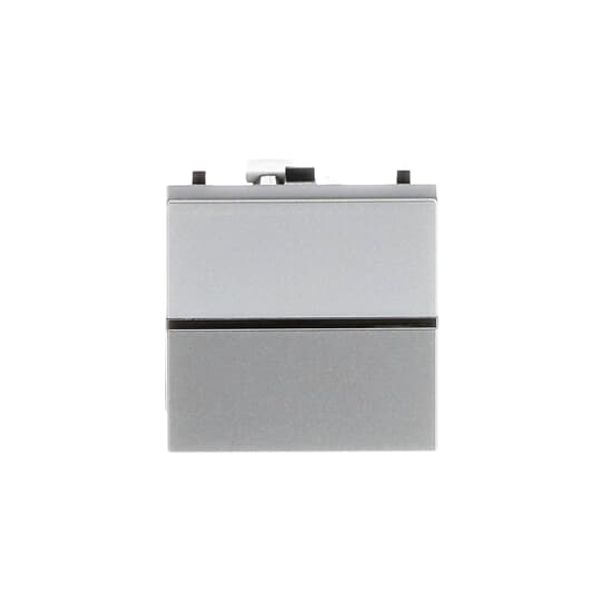 N2202 PL Switch 2-way Rocker/button Two-way switch with LED exchangeable Silver - Zenit image 4