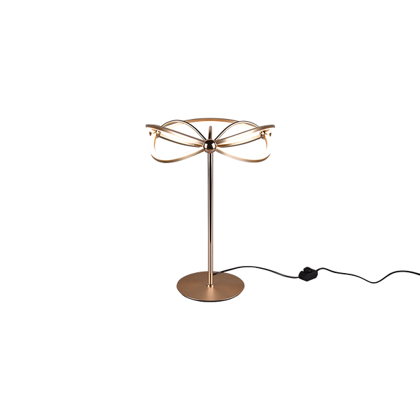 Charivari LED table lamp matt brass image 1